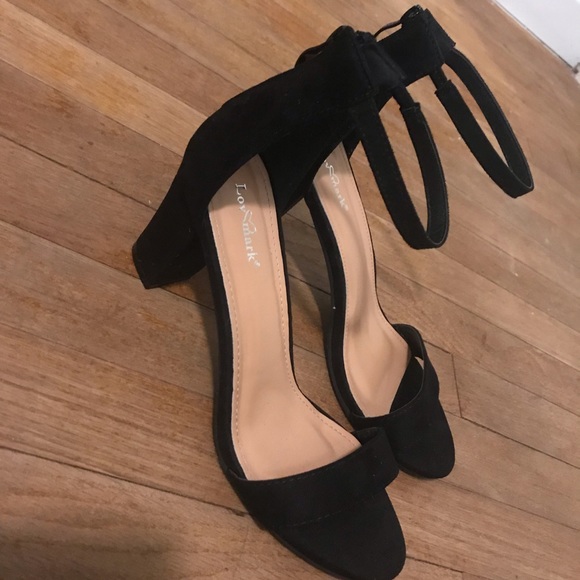 Shoes - Black block heel